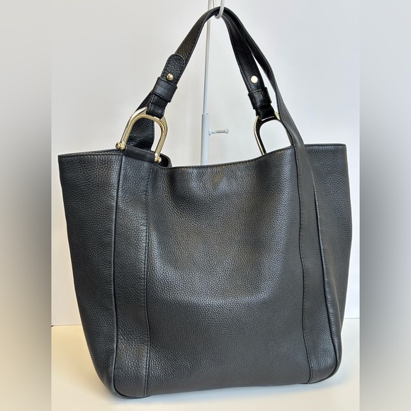Gucci Black Horsebit Tote - Picture 1 of 14